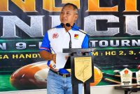 Pangdam XIII/Merdeka Mayjen TNI Mirza Agus membuka Open Tournament Cabang Olahraga (Cabor) Biliar Piala Panglima TNI dalam rangka memperingati HUT ke-81 TNI Tahun 2026.