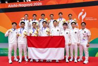 Penantian Indonesia untuk meraih medali emas di Asian Games 2026 akhirnya berakhir. Tim bulu tangkis beregu putra Indonesia berhasil mengalahkan China dengan skor 3-2 pada final di Ichinomiya City Municipal Gymnasium, Jepang, Kamis (24/9/2026).