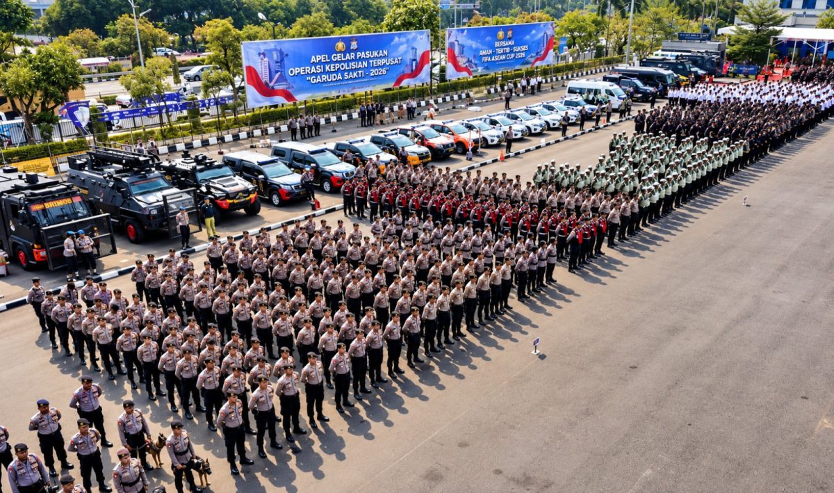 Polri menyiapkan rekayasa lalu lintas dan kantong parkir untuk mengantisipasi kepadatan kendaraan saat dua pertandingan FIFA ASEAN Cup 2026 digelar di Stadion Utama Gelora Bung Karno (SUGBK), Jakarta Pusat, Jumat (25/9/2026).