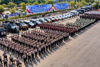 Polri menyiapkan rekayasa lalu lintas dan kantong parkir untuk mengantisipasi kepadatan kendaraan saat dua pertandingan FIFA ASEAN Cup 2026 digelar di Stadion Utama Gelora Bung Karno (SUGBK), Jakarta Pusat, Jumat (25/9/2026).