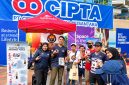 Divisi Humas Polri menggelar sosialisasi hak masyarakat untuk memperoleh informasi publik di kawasan Car Free Day (CFD) Jalan Sudirman, Jakarta Selatan, Minggu (27/9/2026) pagi.