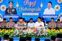 Kapolri Jenderal Polisi Drs. Listyo Sigit Prabowo, M.Si., memohon doa dan bimbingan para ulama bagi seluruh personel Polri yang tengah menjalankan tugas memberikan pelayanan, perlindungan, dan pengayoman kepada masyarakat.