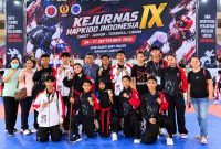Tim Hapkido Sulawesi Utara dari Dojang Black Panther Fighter Club menorehkan prestasi pada Kejurnas Hapkido Indonesia IX yang berlangsung 26–27 September 2026 di GOR Siger Way Halim, Bandar Lampung.