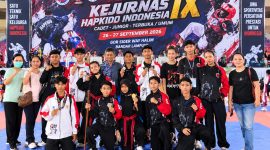 Tim Hapkido Sulawesi Utara dari Dojang Black Panther Fighter Club menorehkan prestasi pada Kejurnas Hapkido Indonesia IX yang berlangsung 26–27 September 2026 di GOR Siger Way Halim, Bandar Lampung.