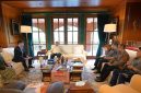 Presiden Republik Indonesia Prabowo Subianto menerima Duta Besar Amerika Serikat untuk ASEAN Kevin Kim dan Kuasa Usaha ad interim (Chargé d’affaires ad interim) US Mission to ASEAN Joy M. Sakurai di kediaman pribadinya di Hambalang, Jawa Barat, pada Sabtu sore, 5 September 2026. Foto: BPMI Setpres/Muchlis Jr