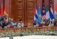 Presiden dalam sesi terbuka Konferensi Tingkat Tinggi (KTT) BRICS 2026 di Bharat Mandapam, New Delhi, Republik India, Minggu, 13 September 2026. Foto: BPMI Setpres/Muchlis Jr