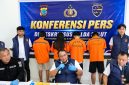 Dirreskrimsus Polda Sulut Kombes Pol F.X. Winardi Prabowo, didampingi Kasubdit Siber AKBP Effendy Tubagus dan Kasubbid Penmas Bidhumas AKBP Peter Gosal, dalam konferensi pers di Balai Wartawan Polda Sulut, Rabu (7/10/2026). (Ist) 