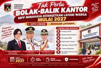 Bupati Minahasa, Dr Robby Dondokambey SSi MAP bersama Wakil Bupati Vanda Sarundajang SS MAP (RD-VaSung),