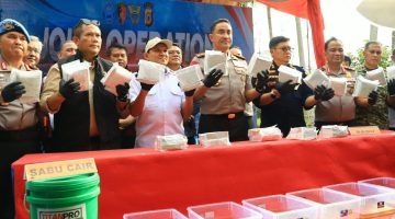 Hampir 1,2 Ton Narkotika Disita, Laboratorium Gelap di Aceh Diduga Terhubung Jaringan Internasional
