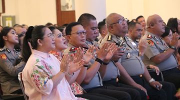 Wakapolda Sulut dan Sejumlah Hadiri Ibadah di GPdI Samrat