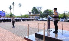 Apel Operasi Patuh Klabat 2026, Kapolres AKBP Novrial Kombo Tekankan Kesadaran dan Keselamatan Berlalu Lintas