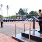 Polres Tomohon menggelar Apel Gelar Pasukan dalam rangka Operasi Kepolisian Kewilayahan dengan sandi “Patuh Klabat 2026”, Senin (26/10/2026), pukul 09.00 WITA, bertempat di Lapangan Apel Polres Tomohon.