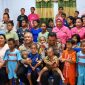 Kapolda Sulawesi Utara Irjen Pol Yudo Hermanto mengunjungi Panti Asuhan Terang Titipan Tuhan di Kecamatan Tikala, Kota Manado, Selasa (27/10/2026).
