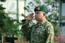 Kasdam XIII/Merdeka Brigjen TNI Wahyu Eko Purnomo memimpin upacara peringatan Sumpah Pemuda ke-98 di lapangan Makodam XIII/Merdeka, Manado, Sulawesi Utara, Rabu (28/10/2026).