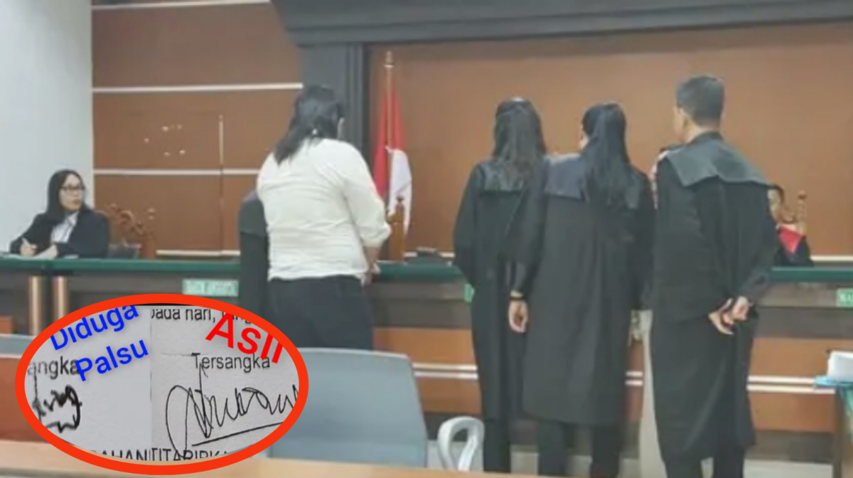 Gam: Foto dalam persidangan 
