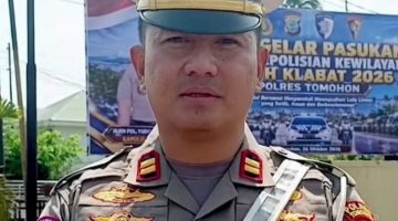 Kasat Lantas Polres Tomohon, IPTU Hiskya Tuejeh, S.Psi., M.H.,