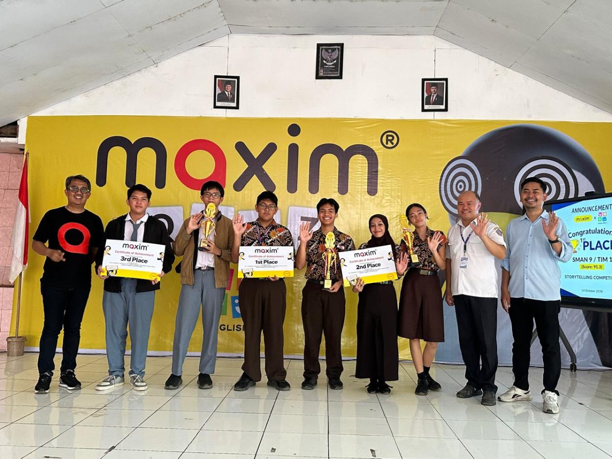 Lebih dari 80 pelajar SMA/SMK di Manado mengikuti kompetisi cerdas cermat Maxim Quiz: English Brain Game yang digelar Maxim di Aula SMA Negeri 9 Manado, Rabu (14/10/2026).
