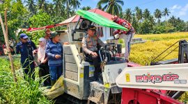 Penerapan Advanced Agriculture System (PM-AAS) di Kabupaten Bolaang Mongondow Utara mulai menunjukkan hasil.