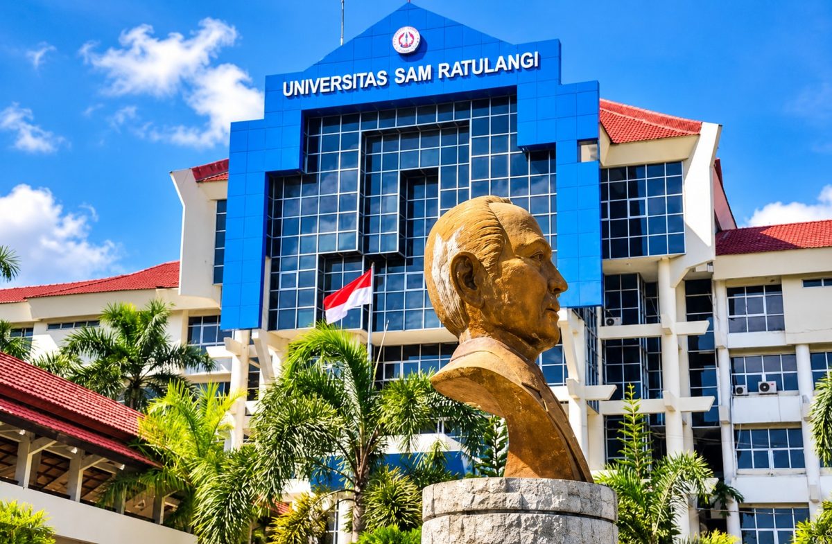 Gedung Universitas Sam Ratulangi.(Ist)