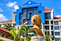 Gedung Universitas Sam Ratulangi.(Ist)