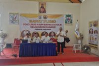  Rapat Pleno Pengurus KBK Keuskupan Manado yang digelar di aula Gereja Katolik Stasi Santa Veronika Perum Paniki pada, Sabtu, 3/10/2026. (ist)