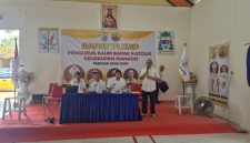 Rapat Pleno Pengurus KBK Keuskupan Manado yang digelar di aula Gereja Katolik Stasi Santa Veronika Perum Paniki pada, Sabtu, 3/10/2026. (ist)