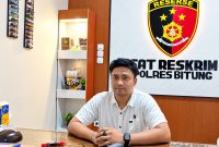 Kasat Reskrim Polres Bitung AKP Ahmad Anugrah