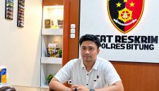 Kasat Reskrim Polres Bitung AKP Ahmad Anugrah