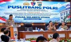Puslitbang Polri Teliti Norma Penyidikan di Polda Sulut