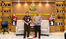 Kapolda Sulut Temui Plt Kajati, Sinergi Penegakan Hukum Diperkuat