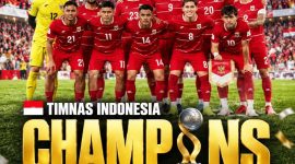 Timnas Indonesia keluar sebagai juara FIFA ASEAN Cup 2026 setelah mengalahkan Thailand melalui drama adu penalti dengan skor 4-2 di Stadion Utama Gelora Bung Karno (SUGBK), Jakarta, Senin (5/10/2026).