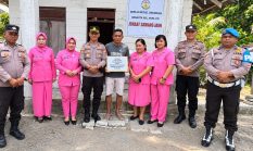 Polsek Kendahe Salurkan Bantuan Semen untuk Dua Rumah Ibadah