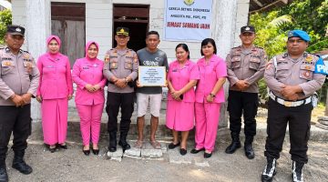 Kepedulian Polri terhadap kehidupan sosial masyarakat kembali diwujudkan jajaran Polsek Kendahe melalui bantuan untuk fasilitas rumah ibadah di Kecamatan Kendahe, Kabupaten Kepulauan Sangihe.