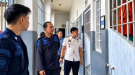 Usai dilantik, Yusril langsung turun meninjau blok hunian Rumah Tahanan Negara (Rutan) Kelas IIB Kotamobagu, Kamis (8/10/2026), sekitar pukul 10.00 WITA.