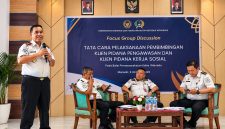 Balai Pemasyarakatan (Bapas) Kelas I Manado menggelar Focus Group Discussion (FGD) untuk menyempurnakan rancangan peraturan tentang tata cara pembimbingan Klien Pidana Pengawasan dan Klien Pidana Kerja Sosial, Jumat (9/10/2026).