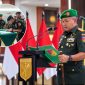 Pangdam XIII/Merdeka Mayjen TNI Mirza Agus, S.I.P., memimpin serah terima jabatan (sertijab) Asisten Perencanaan Kodam (Asrendam) XIII/Merdeka dan Komandan Batalyon Infanteri (Danyonif) 712/Wiratama, Sabtu (10/10/2026).