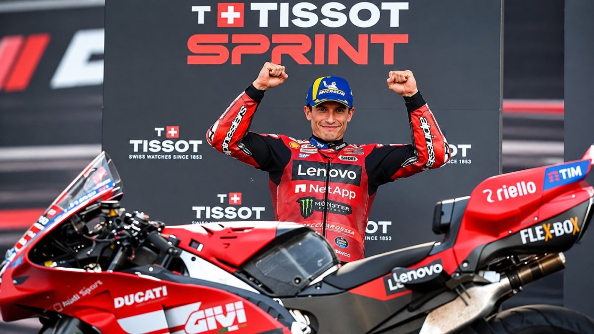 Marc Marquez berhasil merebut kemenangan dalam sprint race Pertamina Grand Prix of Indonesia 2026 di Sirkuit Internasional Mandalika, Sabtu (10/10/2026). (ist)