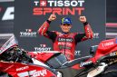 Marc Marquez berhasil merebut kemenangan dalam sprint race Pertamina Grand Prix of Indonesia 2026 di Sirkuit Internasional Mandalika, Sabtu (10/10/2026). (ist)