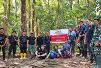 Tim gabungan melakukan operasi penertiban aktivitas pertambangan emas tanpa izin di kawasan Taman Nasional Bogani Nani Wartabone, Gunung Mobungayon, Sulawesi Utara.