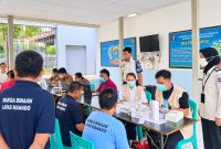 319 warga binaan di Lembaga Pemasyarakatan (Lapas) Kelas IIA Manado dan Rumah Tahanan Negara (Rutan) Kelas IIA Manado menjalani Cek Kesehatan Gratis (CKG) dan skrining tuberkulosis (TBC), Senin (12/10/2026).