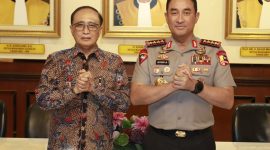 Kapolri Suyudi Ario Seto bertemu Ketua MA Sunarto untuk memperkuat koordinasi penegakan hukum dan kolaborasi dalam sistem peradilan pidana.