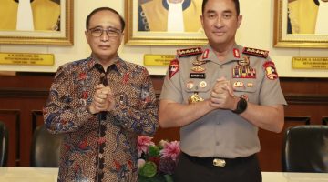 Kapolri Suyudi Ario Seto bertemu Ketua MA Sunarto untuk memperkuat koordinasi penegakan hukum dan kolaborasi dalam sistem peradilan pidana.