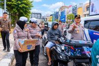 Wakapolda Sulut Brigjen Pol Dr. Susetio Cahyadi turun memantau situasi sekaligus memastikan pengamanan berjalan optimal, Jumat (16/10/2026).
