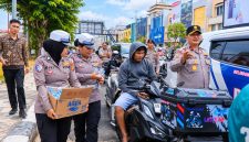 Wakapolda Sulut Brigjen Pol Dr. Susetio Cahyadi turun memantau situasi sekaligus memastikan pengamanan berjalan optimal, Jumat (16/10/2026).