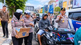 Wakapolda Sulut Brigjen Pol Dr. Susetio Cahyadi turun memantau situasi sekaligus memastikan pengamanan berjalan optimal, Jumat (16/10/2026).