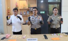Polresta Manado Ungkap Dua Kasus Narkoba, Sita 1.450 Butir Trihexyphenidyl