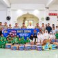 Divisi Humas Polri menyalurkan bantuan sosial ke empat panti sosial dan panti asuhan dalam rangka memperingati Hari Jadi ke-75 Humas Polri, Senin (19/10/2026).