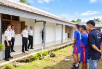 Kepala Kantor Wilayah Direktorat Jenderal Pemasyarakatan (Ditjenpas) Sulawesi Utara, Haposan Silalahi, meninjau wisma hunian anak binaan di Lembaga Pembinaan Khusus Anak (LPKA) Kelas II Tomohon, Senin (19/10/2026).