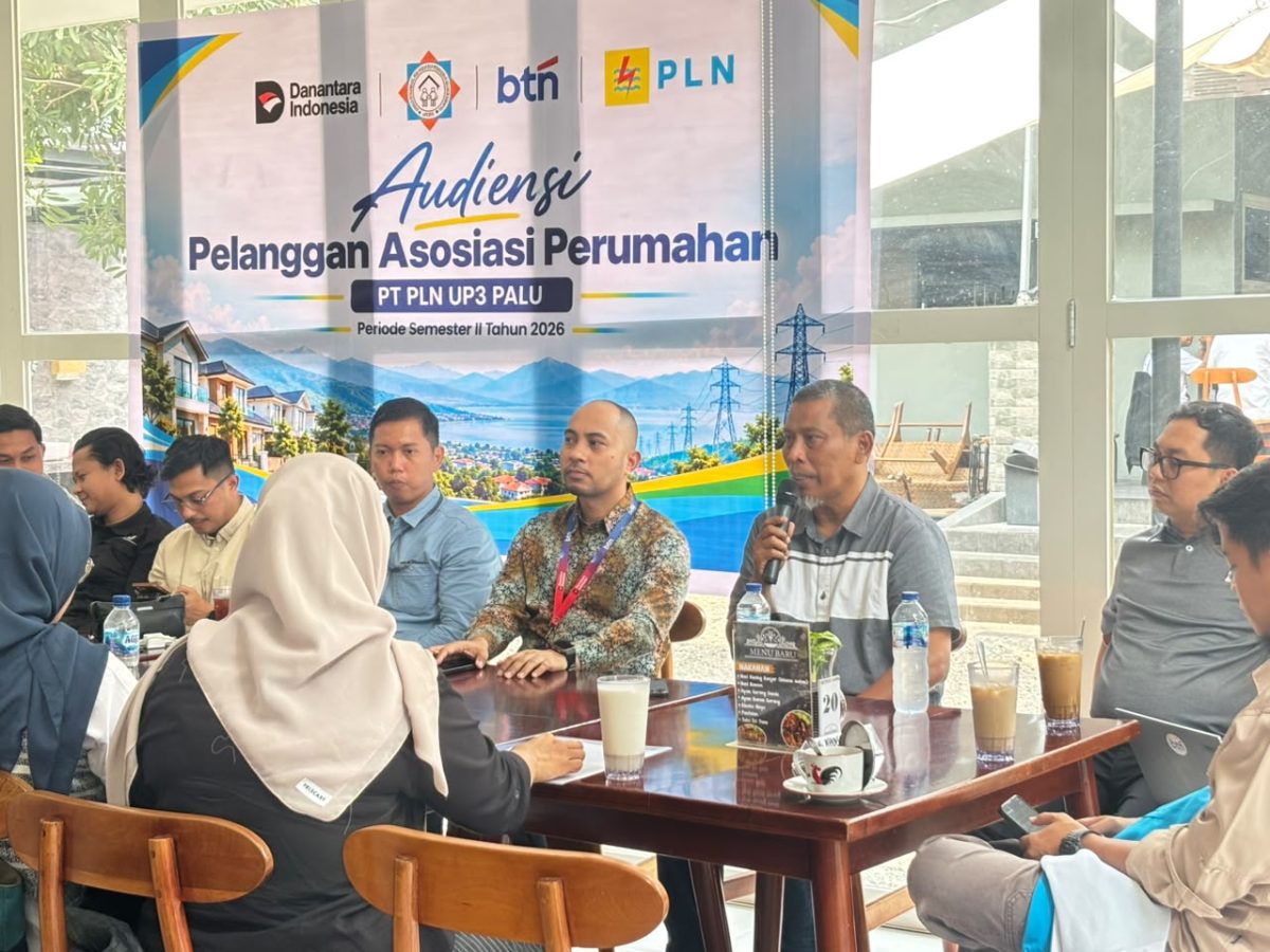PLN UP3 Palu memperkuat koordinasi dengan Asosiasi Pengembang Perumahan dan Permukiman Seluruh Indonesia (APERSI) Sulawesi Tengah serta Bank BTN Cabang Palu.