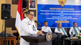 Kementerian Imigrasi dan Pemasyarakatan (Kemenimipas) mengevaluasi tata kelola layanan keimigrasian dan pemasyarakatan di Sulawesi Utara.